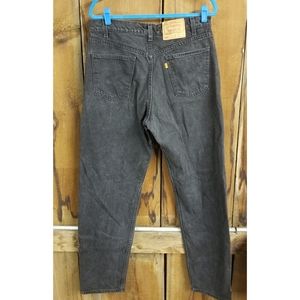 Orange Tab Levi's 550 Black Men's Jeans